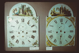 Unknown maker, Birmingham: Picture in arch dial / Clockmaker: Robert McAdam Snr, Dumfries, 1820–45