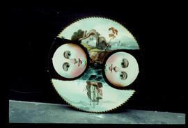 William Finnemore, Birmingham: Moon dial, c.1815 / Clockmaker: Barker & Jones, Llanrwst, 1810–20
