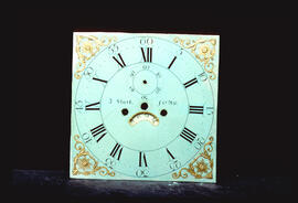 Francis Byrne, Birmingham: Square dial, c.1800 / Clockmaker: Joseph Slatk, Ipstones, Leek, 1800–1818