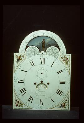 Thomas Osborne, Birmingham: Arched with moon dial, c.1795 / Clockmaker: Sam. Green, Tenbury, 1795