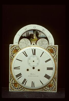 Christopher Wright, Birmingham: Arched with moon dial,  1835–45 / Clockmaker: Charles Wooler, Birmingham, 1835–68