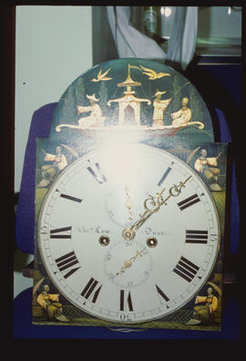Unknown maker, Birmingham: Picture in arch dial / Clockmaker: Thomas Low, Dundee, 1828