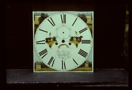 Samuel Wilkes, Birmingham: Square dial / Clockmaker: Thomas Evans, Bangor, 1844