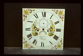 Edward Hobson & Son, Birmingham: Square dial, 1830 / Clockmaker: Robert Roberts, Bangor, 1828–56