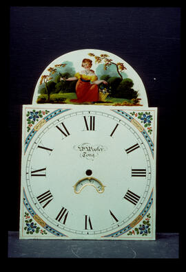 Unknown maker: Picture in arch dial / Clockmaker: W. Wooler, Tong, 1782–1856