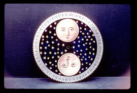 Unknown maker: Moon dial / Clockmaker: unmarked