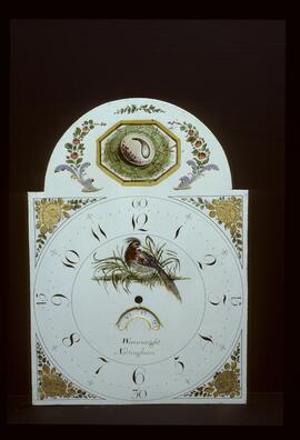 Kempson & Felton, Birmingham: Picture in arch dial,  1812–15 / Clockmaker: John Wainwright, Nottingham, 1779–1820