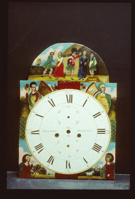 Unknown maker, Glasgow: Picture in arch dial / Clockmaker: William Halbert, Glasgow, 1800–18