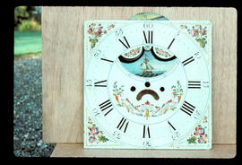 James Wilson, Birmingham: 12 o'clock moon dial, c.1795 / Clockmaker: Sam. Collier, Cheadle, 1780
