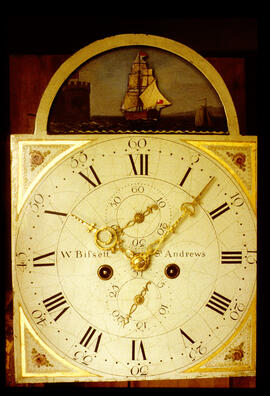 Thomas Osborne, Birmingham: Automata dial, 1800+ / Clockmaker: William Bissett, Perth, 1808