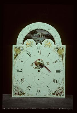 Unknown maker, Halifax: Arched with moon dial / Clockmaker: George Savage, Huddersfield, 1808