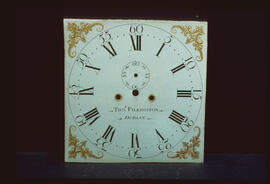 Unknown maker, Dublin: Square dial, 1780s / Clockmaker: Thomas Pilkington, Dublin, 1795–1824