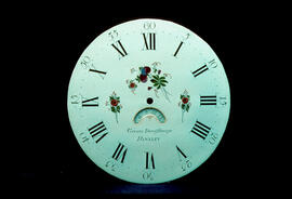James Wilson, Birmingham: Round dial, c.1790 / Clockmaker: Groves Donisthorpe, Hinckley, 1785