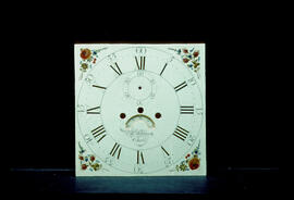 Thomas Osborne, Birmingham: Square dial, 1790s / Clockmaker: William Hitchcock, Chard, 1795