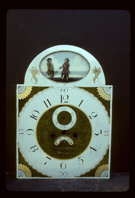 William Francis, Birmingham: Automata dial, 1815–20 / Clockmaker: Campbell & Orr, Bangor, County Down, 1800s