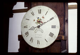 Francis Byrne, Birmingham: Round dial, c.1785 / Clockmaker: John Chapman, Loughborough, 1760–1840