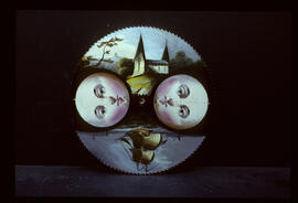 Samuel Wilkes or Wilkes & Son, Birmingham: Moon dial, 1825–52 / Clockmaker: J. Dutton, Chester, 1850