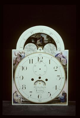 William Finnemore, Birmingham: Arched with moon dial, c.1820 / Clockmaker: Wolston Roberts, Derby, 1818–49