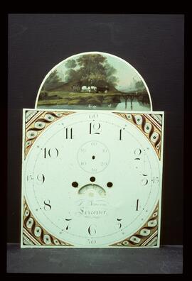 Walker (& Company?), Birmingham: Picture in arch dial, 1811 / Clockmaker: John Deacon, Leicester, 1795–1830