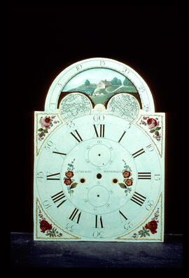 Thomas Osborne, Birmingham: Arched with moon dial, c.1775 / Clockmaker: James Berry, Pontefract, c.1770