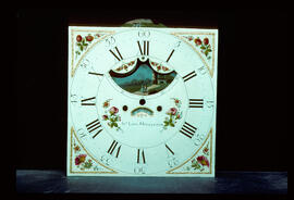 James Wilson, Birmingham: 12 o'clock moon dial, 1790–95 / Clockmaker: John Lees, Middleton, 1790s